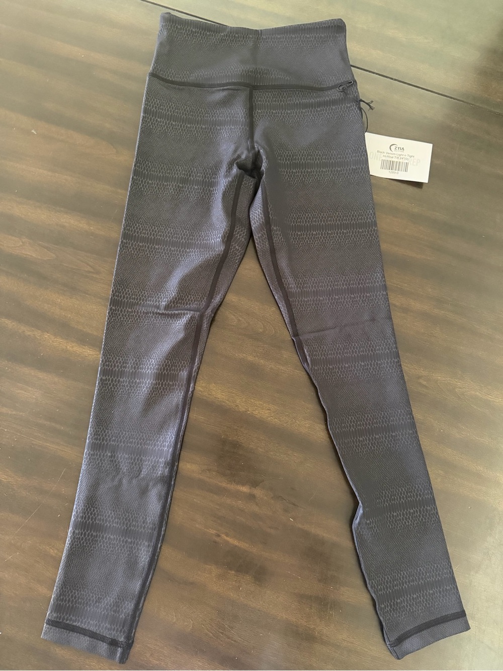 High-Rise Black Venom Light n Tight Leggings for Women
